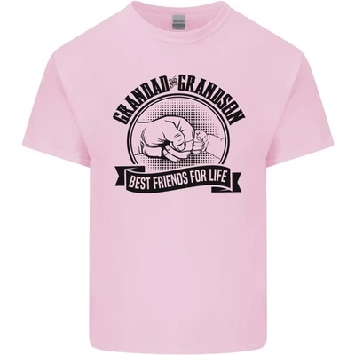 Grandad & Grandson Grandparents Day Kids T-Shirt Childrens - Image 1 of 4