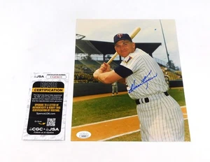 Harmon Killebrew Signed 8 x 10 Color Photo Twins JSA Auto - Picture 1 of 3