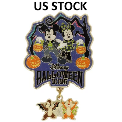 Emblema de broche Tokyo Disney Resort Mickey Mouse Friends Disney Halloween 【ESTOQUE DOS EUA】 - Imagem 1 de 4