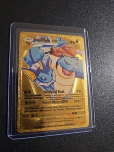 vaporeon gx gold hp190 - Picture 1 of 2