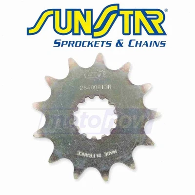 Sunstar Steel Front Sprocket for 1983-1984 Honda CR60R - Drive Sprockets zm — 第 1/4 张图片