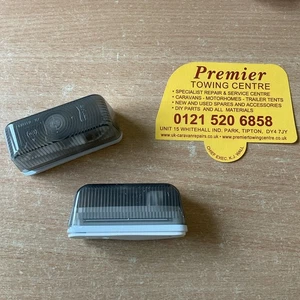 Luces marcadoras delanteras BRITAX 881 caravana autocaravana Swift Elddis Bailey x 2 - Imagen 1 de 7