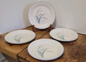 4 Pc Impressions Coastal Breeze 7 1/4" Bread Plates Corelle Corning BEACH Lake - Picture 1 of 4