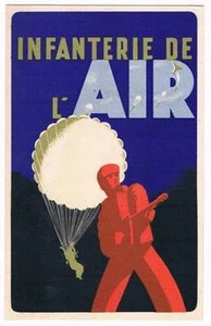 Original Postcard 1943 WW2 Infanterie De L'Air France France Libre (502258) - Bild 1 von 1