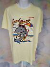 Vintage 90s Florida Shark Funny Humor Graphic Tee T-Shirt mens Size X Large