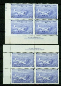CANADA -1946  – MAIL PLANE PL.#1  BLOCKS -VF ** - Bild 1 von 1