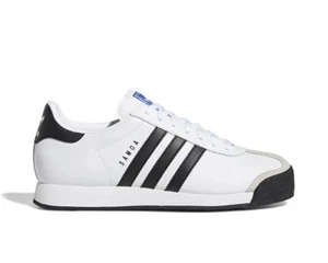 Men Adidas Originals Samoa Casual Shoes Sneakers Trainers White Black 675033 - Picture 1 of 24