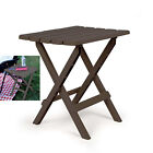 Portable Outdoor Folding Lightweight Resin Side Table Perfect The Beach Camping