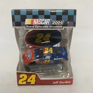 NUEVO Auténtico NASCAR Jeff Gordon #24 Hecho a Mano Coleccionable Ornamento 2004 - Imagen 1 de 5