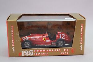 LL1283 BRUMM ORO Indianapolis R126 1/43 12 Ferrari 375 F1 HP380 1951 Gonzales