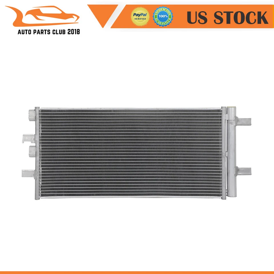 For 2014-2021 Mini Cooper 2016-2019 Mini Cooper Clubman Aluminum AC Condenser - Image 1 of 4