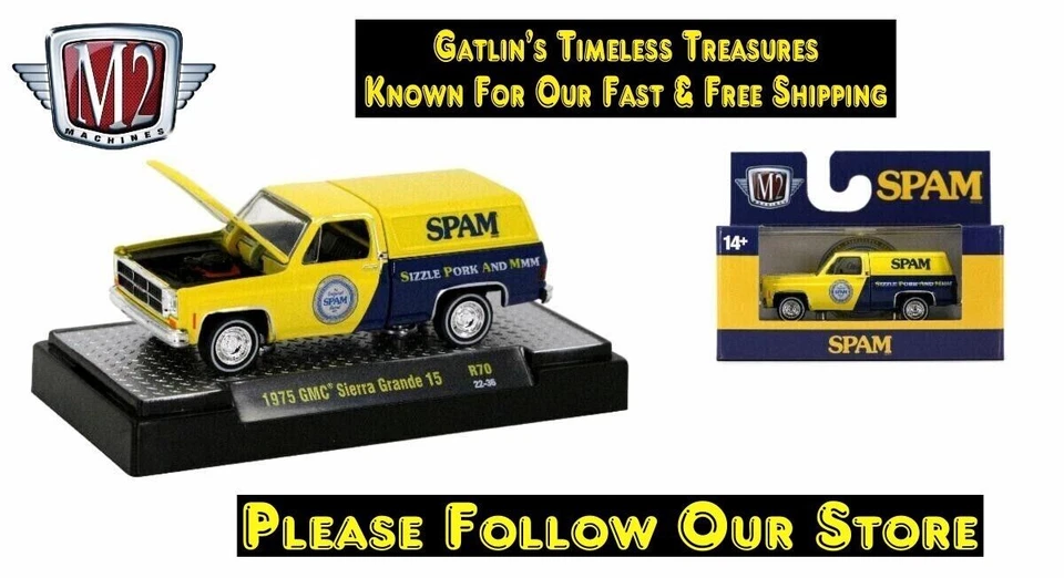 1975 GMC Sierra Grande 15 M2 Machines Detroit Muscle R70 Limited Edition 9,000 - Image 1 of 4