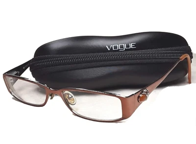 SOLO MARCOS DE GAFAS Vogue marrón pulido con estuche - VO3662 775 49-16-135 Foto 1 de 4