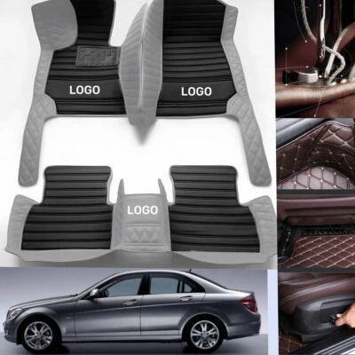 Alfombrillas impermeables aptas para Mercedes-Benz Clase E alfombrillas coche Foto 1 de 4