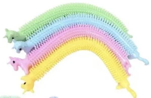 Sensory Toys: Calming Textured Stretchy String, Quiet Fidget Toy 1 Unicorn Pink - Picture 1 of 9