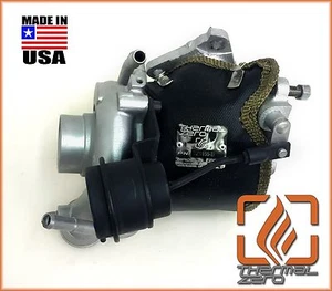 SUBARU IMPREZA LEGACY WRX STI VF22 VF34 TURBO BLANKET HEAT SHIELD BLACK USA MADE - Picture 1 of 6