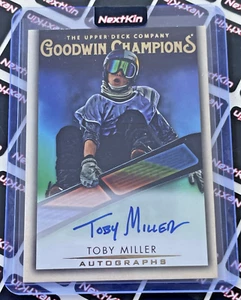 2021 Goodwin Champions Toby Miller Auto Autographs Snowboarding - Picture 1 of 2