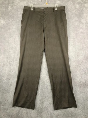 Banana Republic Pants Mens 36x32 Wool Super 110s Vitale Barberis Canonico Brown - Image 1 of 4