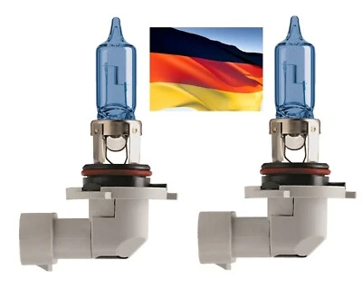 Flosser MegaBlue 9005 60W Stock Dos Bombillas Faro Alto Haz Replace Mejora Orig. - Imagen 1 de 4
