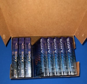 SONY Hi Fi 60 Min Blank Normal Bias Cassette Tapes Sealed NEW (Set of 8) - Picture 1 of 4