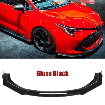 For Toyota Matrix 2003-2014 Front Bumper Cover Lip Spoiler Splitter Trim Gloss - Image 1 of 4