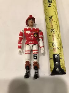1999 The Corps Emergency Rescue Red Firefighter 3.75 Inch Action Figure - Picture 1 of 3