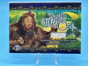 The Wizard Of Oz - Costume Card Cowardly Lion, Piece Of Hair By Breygent (B) - Picture 1 of 12