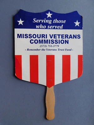 Комиссия ветеранов Миссури - Бумажный Вентилятор - реклама - Изображение 1 из 2