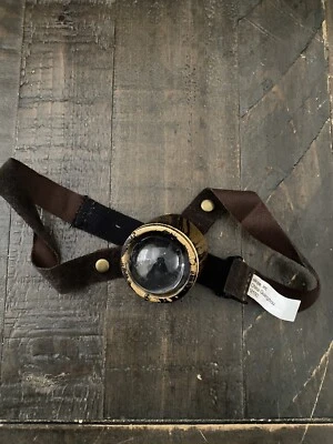 STEAMPUNK MONOCLE GOGGLE COSPLAY MAD EYE - Image 1 of 3