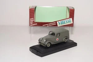 A96 1:43 VITESSE 353 MERCEDES BENZ 170 V 170V AMBULANCE VAN WERMACHT ARMY MIB - Imagen 1 de 20