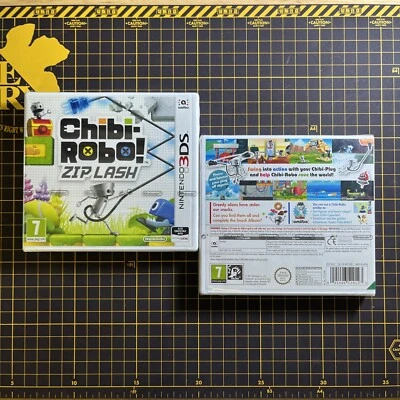 CHIBI-ROBO ZIP LASH  NINTENDO 3DS 2DS DS 3D PAL EU UK Brand New Factory Sealed - Image 1 of 4