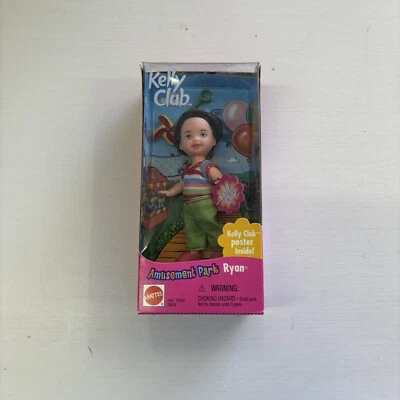 Barbie Kelly Club Amusement Park Ryan Doll & Poster 2000 Mattel 28392 NRFB