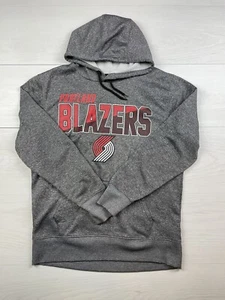 Blazers Hoodie Mens Medium Gray - Picture 1 of 3