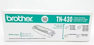 Neu im Karton Brother TN-430 schwarze Tonerkassette HL-1030 DC-1200 MFC-P2500 MFC-8700 - Bild 1 von 6