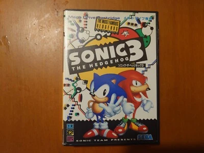 sonic the hedgehog 3　SEGA MEGA DRIVE genesis JAPAN - Image 1 of 4