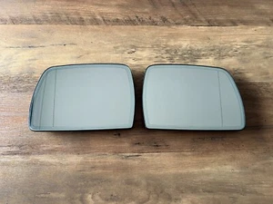 BMW X3 E83 GENUINE Mirror glass SET Left & Right Heating Dimming - Picture 1 of 10