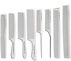 Professional Hairdresser Set - 8 Pack Heat-Resistant and Anti-Static Combs for G - Picture 1 of 5