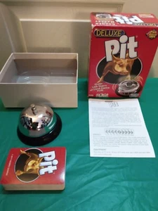 Complete 2017 Hasbro Deluxe Pit Corner the Market Card Game Complete With Bell - Picture 1 of 5
