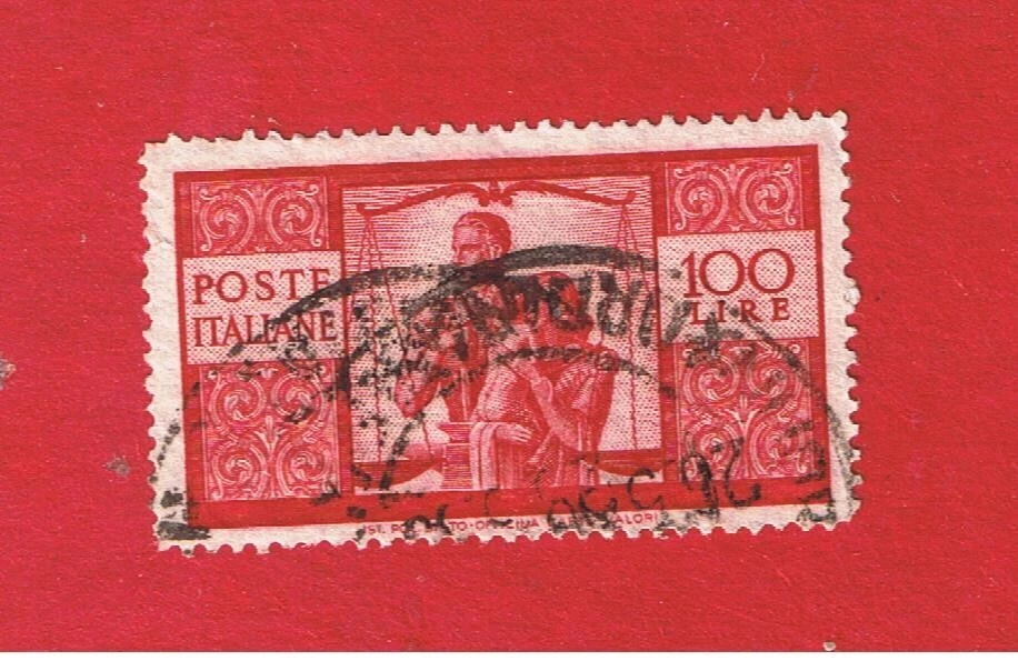 Italia #477 en muy buen estado usado envío y devolución sin familia Foto 1 de 1