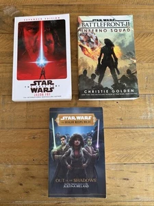 3x Star Wars Book Bundles *The Last Jedi*Battlefront II Inferno Squad*High Repub - Picture 1 of 7