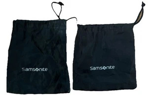 (2) Count Samsonite Travel Carry On Small Pouch Bags for Jewelry, Money, Etc. - Picture 1 of 1