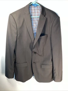 Sean Alexander Black Business To Modern Style Blazer Size 40R 34W - Picture 1 of 12