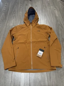 North Face Herren Apex Flex Futurelight hellbraune Übergangsjacke Muster Gr. Medium - Bild 1 von 4