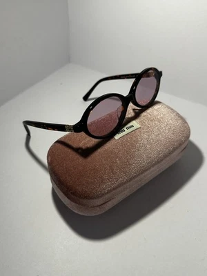 Miu Miu 04ZS Regard Oval Sunglasses - Image 1 of 4