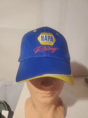 NAPA Racing Blue Yellow Martin 56 Truex Jr Ball Cap Hat NWT - Image 1 of 4