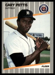 1989 Fleer #141 Gary Pettis - Picture 1 of 2