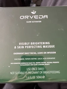 ORVEDA Glow Activator Visibly Brightening & Skin Perfecting Mask 50ml versiegelt - Bild 1 von 2