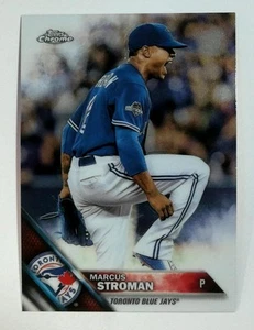2016 Topps Chrome #111 Marcus Stroman Toronto Blue Jays Baseball - Picture 1 of 2