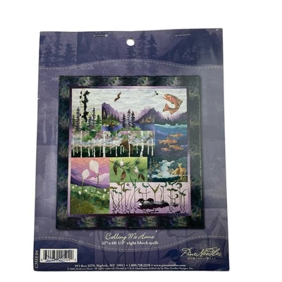 McKenna Ryan Calling Me Home Quilt Pattern 57x60 8 Block Pine Needles - Image 1 of 4