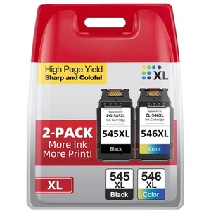 PIXELMY 545 546 Ink Cartridges, PG-545 CL-546 Ink Cartridges Replacement for - Picture 1 of 5
